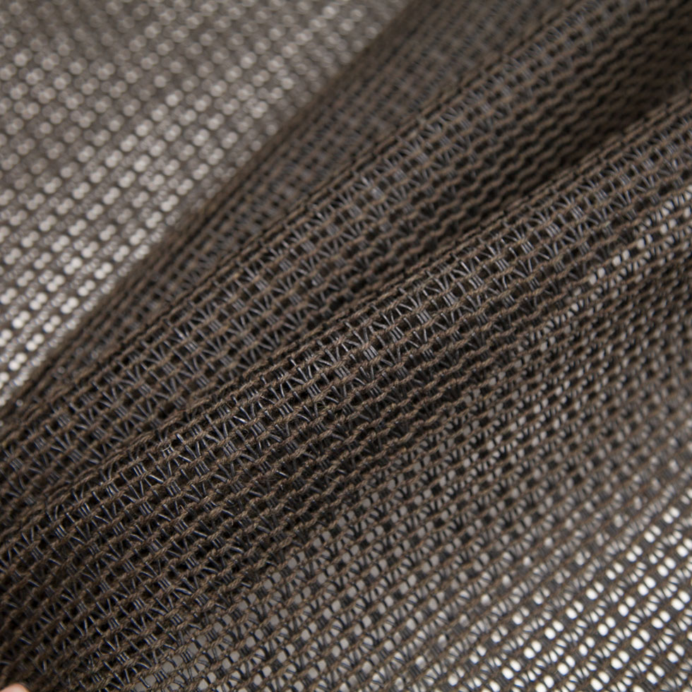 Black and Forest Green Novelty Woven