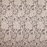 Black/Gold Double Faced Stretch Lacey Woven