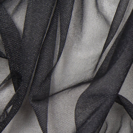 Metallic Slate Nylon Mesh