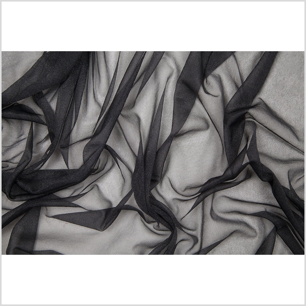 Metallic Slate Nylon Mesh