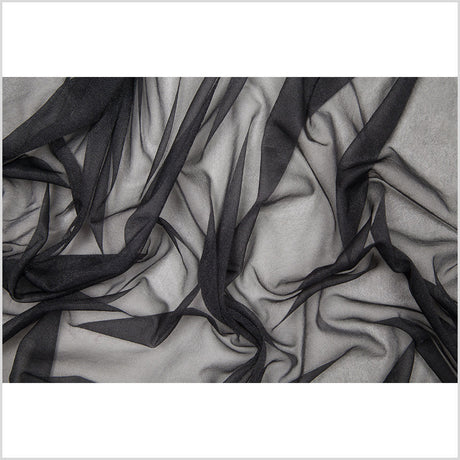 Metallic Slate Nylon Mesh