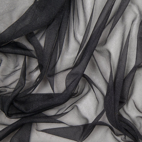 Metallic Slate Nylon Mesh
