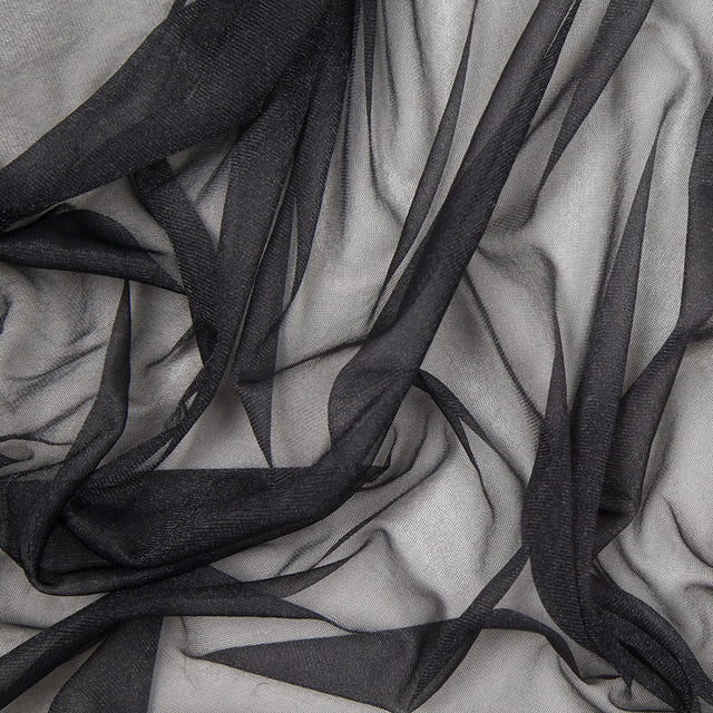 Metallic Slate Nylon Mesh