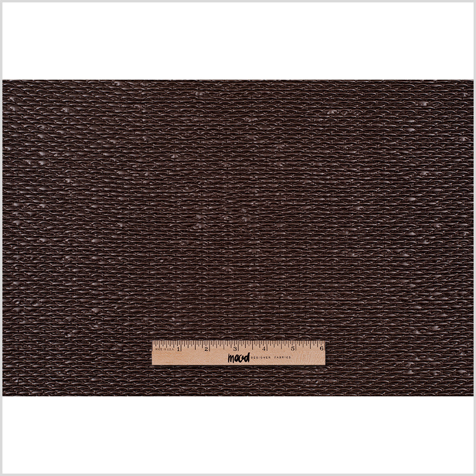 After Dark Puckered and Quilted Novelty Woven w/ Knit Backing