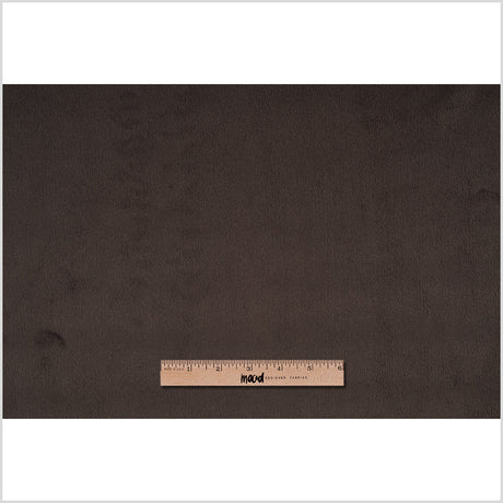 Beluga Knitted Faux Fur Bonded with a Foil Printed Jersey