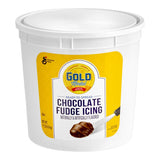 Gold Medal Ready-to-Spread Chocolate Fudge Icing 11 lb. - 2/Case