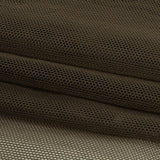 Mud Polyester Stretch Mesh