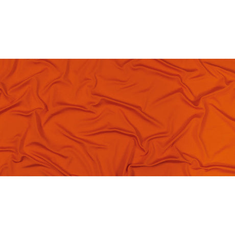 Carrot Luminous Stretch Polyester Tricot