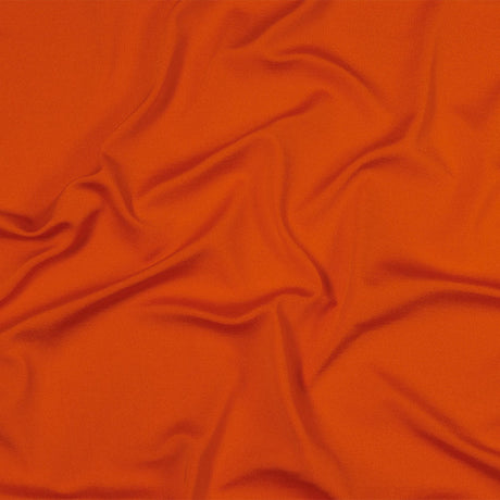 Carrot Luminous Stretch Polyester Tricot