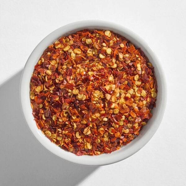 Hometown Provisions Crushed Red Pepper Flakes 3.25 lb. - 4/Case