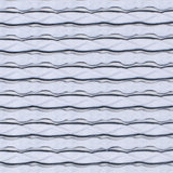 Black and White Rippled Jersey Knit