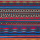 Multi Color Traditional European Stretch Cotton Woven