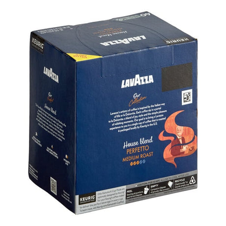 Lavazza House Blend Perfetto Coffee Single Serve Keurig® K-Cup® Pods - 160/Case