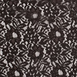 Re-Embroidered Lace - Dark Brown Floral