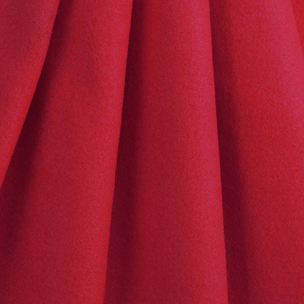 Ralph Lauren American Made Red Cotton Knit Fleece