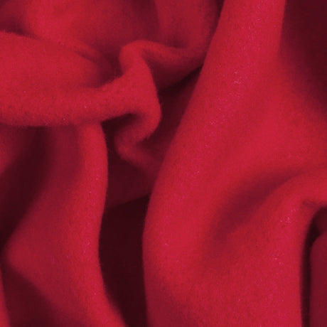 Ralph Lauren American Made Red Cotton Knit Fleece