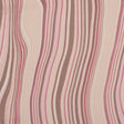 Pink Multicolor Striped Crinkled Silk Chiffon
