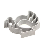 O'Creme Rosette-Iron Mold, Cast Aluminum Turkey