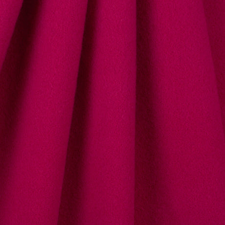 Wool/Cashmere Coating - Fuchsia, Made in Italy - Alberini Collection