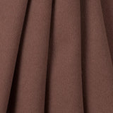 Wool and Cashmere Coating Made in Italy - Brown - Alberini Collection