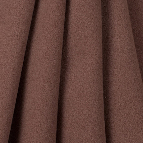 Wool and Cashmere Coating Made in Italy - Brown - Alberini Collection