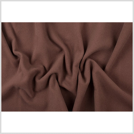 Wool and Cashmere Coating Made in Italy - Brown - Alberini Collection