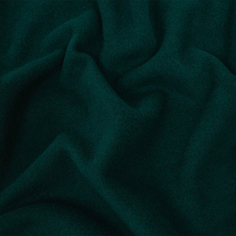 Wool and Cashmere Coating Made in Italy - Dark Teal - Alberini Collection
