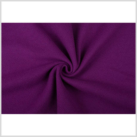Wool and Cashmere Coating Made in Italy - Purple - Alberini Collection