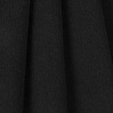 Wool/Cashmere Coating - Black, Made in Italy - Alberini Collection
