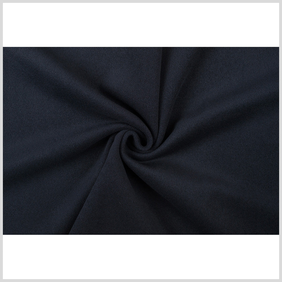 Wool and Cashmere Coating Made in Italy - Navy - Alberini Collection