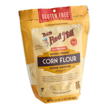 Bob's Red Mill Gluten-Free Whole Grain Corn Flour 22 oz. - 4/Case