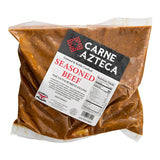 Carne Azteca Seasoned Beef Taco Filling 2.5 lb. - 4/Case