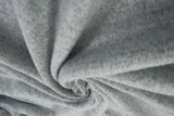 Heather Grey Super Soft Hacci Knit Fabric Stretchy & Cozy 58/60" Wide