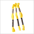 3-Pack DMC Size 6 Embroidery Floss #307 Lemon