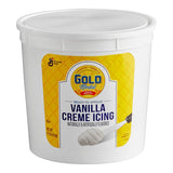 Gold Medal Ready-to-Spread Vanilla Creme Icing 11 lb. - 2/Case