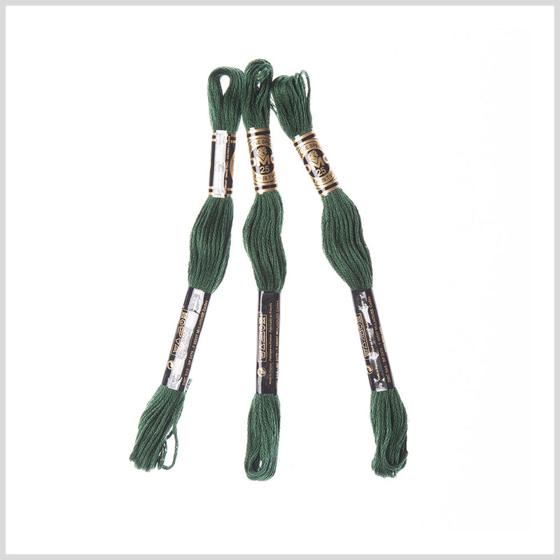3-Pack DMC Size 6 Embroidery Floss #319 Posy Green