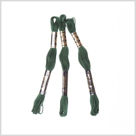 3-Pack DMC Size 6 Embroidery Floss #319 Posy Green
