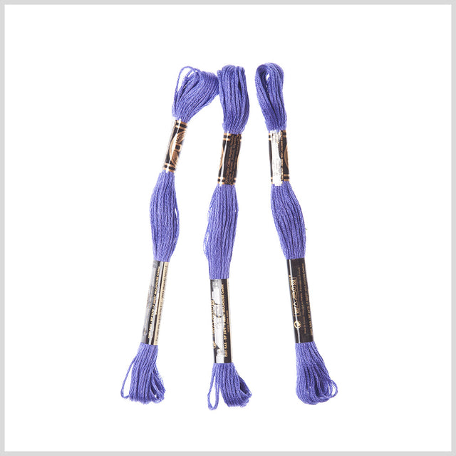 3-Pack DMC Size 6 Embroidery Floss #333 Royal Purple