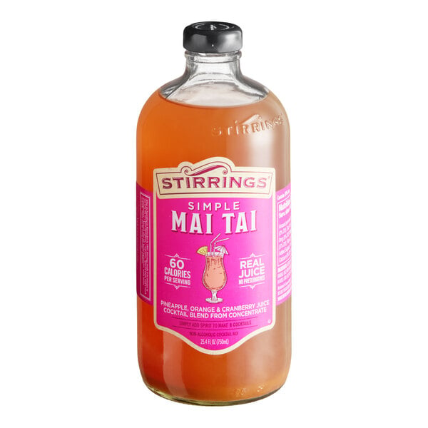 Stirrings Mai Tai Mix 750 mL - 6/Case