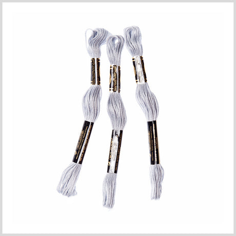 3-Pack DMC Size 6 Embroidery Floss #415 Pearl Gray