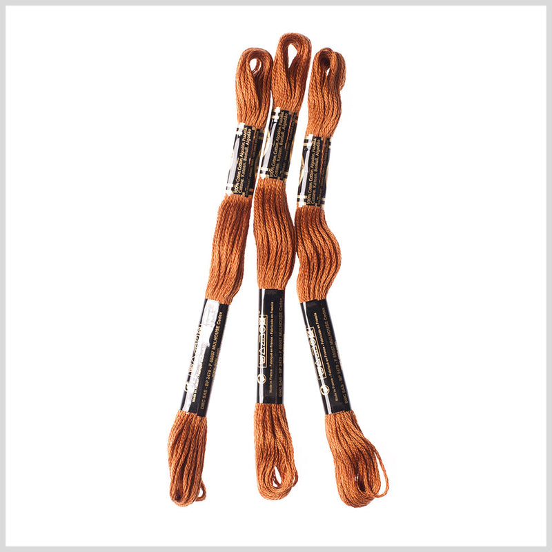 3-Pack DMC Size 6 Embroidery Floss #434 Cashew