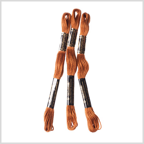 3-Pack DMC Size 6 Embroidery Floss #434 Cashew