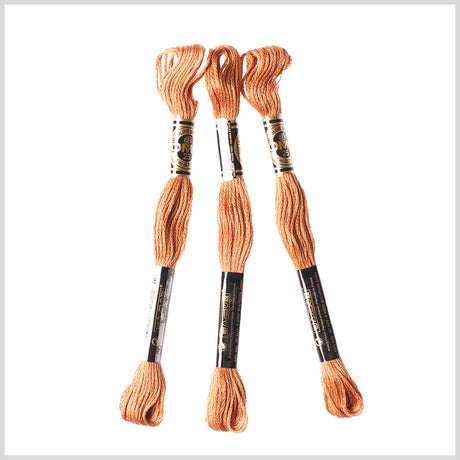 3-Pack DMC Size 6 Embroidery Floss #435 Almond