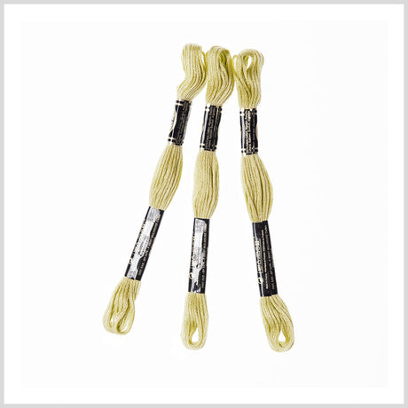 3-Pack DMC Size 6 Embroidery Floss #472 Limeade