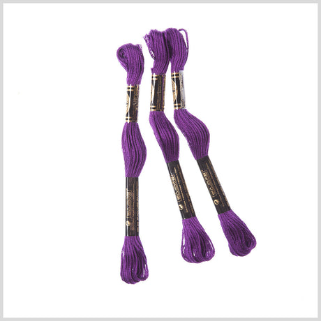 3-Pack DMC Size 6 Embroidery Floss #550 Pansy