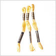 3-Pack DMC Size 6 Embroidery Floss #727 Sunshine