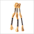 3-Pack DMC Size 6 Embroidery Floss #729 Old Gold