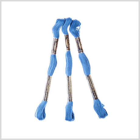 3-Pack DMC Size 6 Embroidery Floss #798 Dark Delft Blue