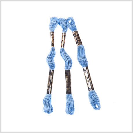 3-Pack DMC Size 6 Embroidery Floss #799 Medium Delft Blue