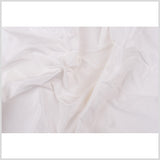 Premier White Heavy 100% Silk Taffeta